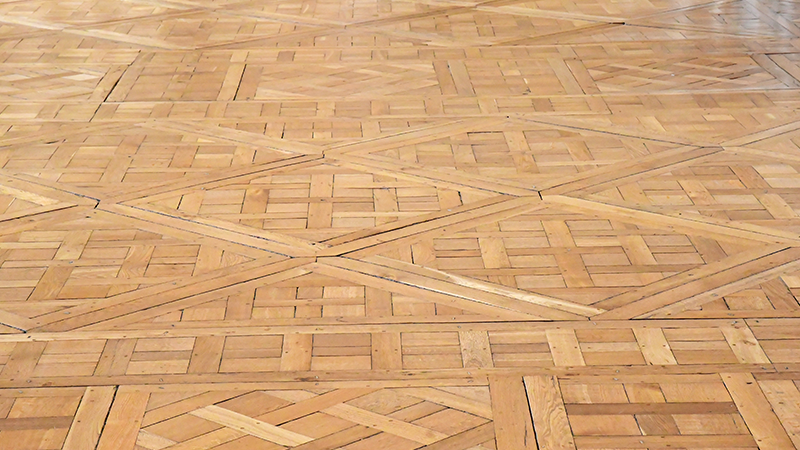 Photo d'un parquet ancien