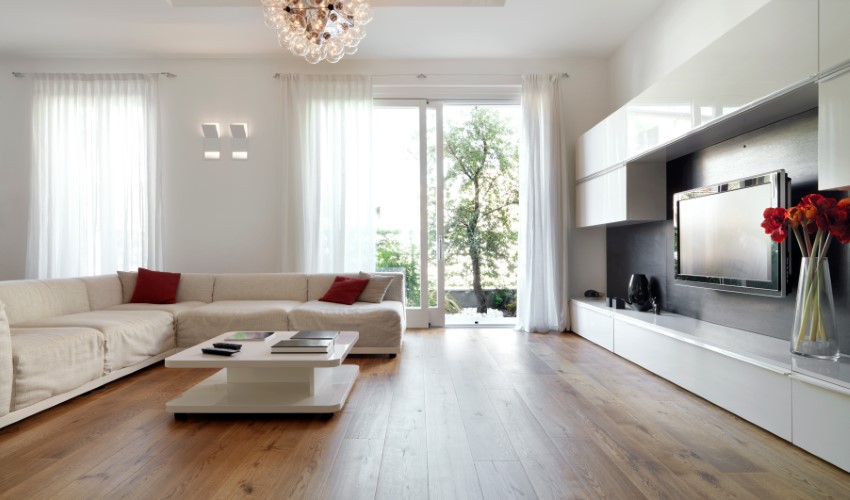 Pose de parquet à Jargeau